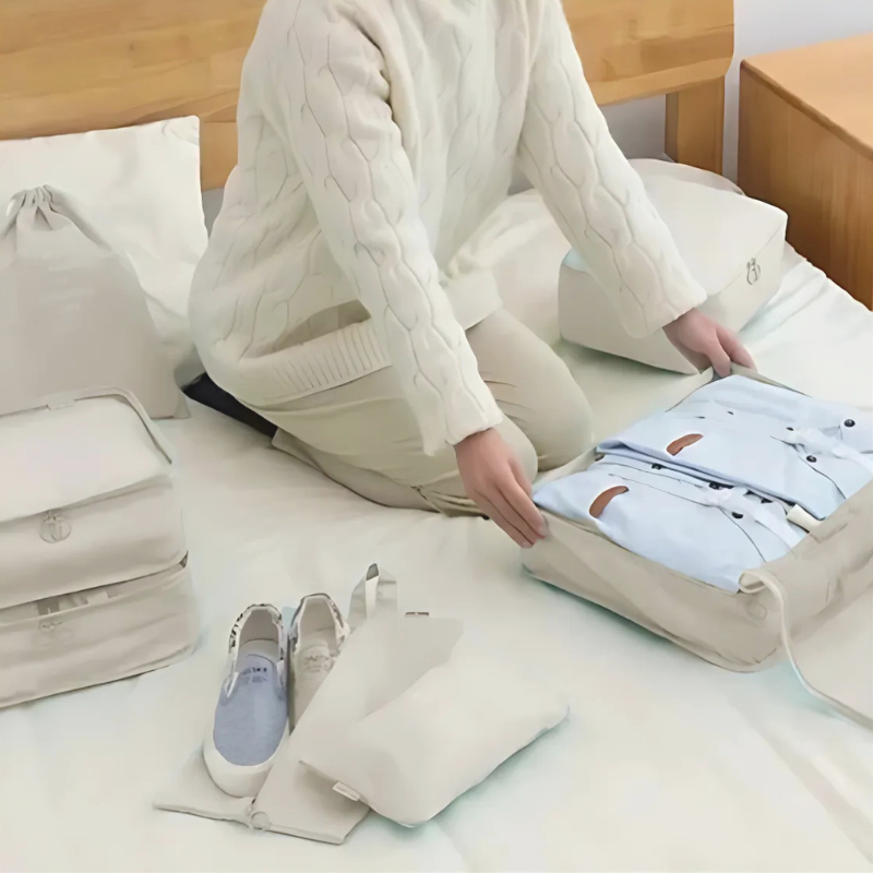 Eco-Friendly Travel Organizer Packing Cubes