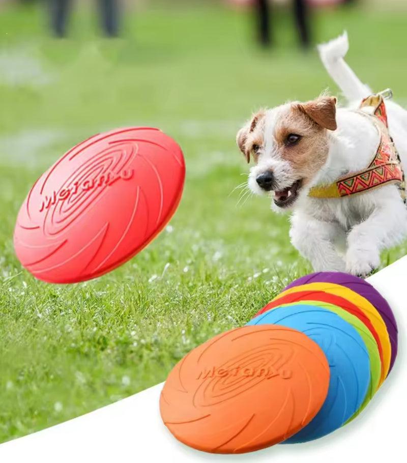 Bite-Resistant Dog Frisbee Toy