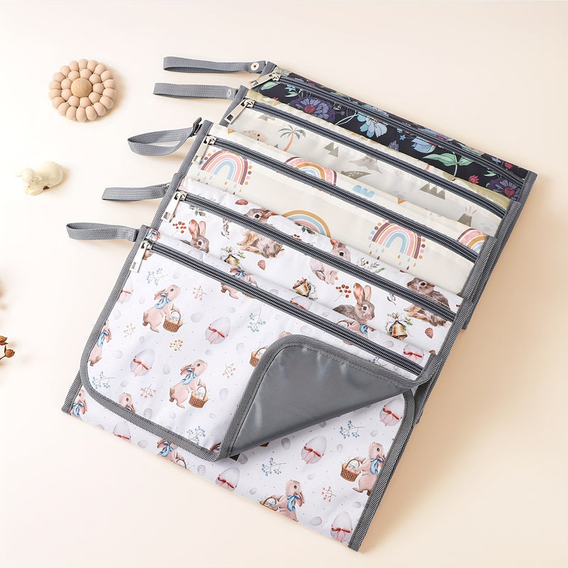 Portable Baby Changing Pad – Foldable & Waterproof Nappy Clutch