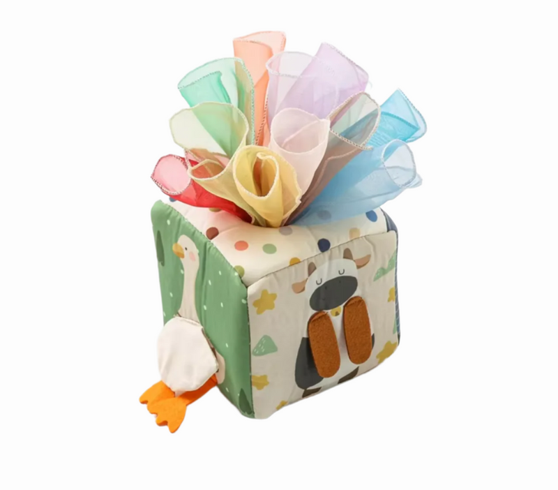 Unique Educational Sensory Tissue Box Toy