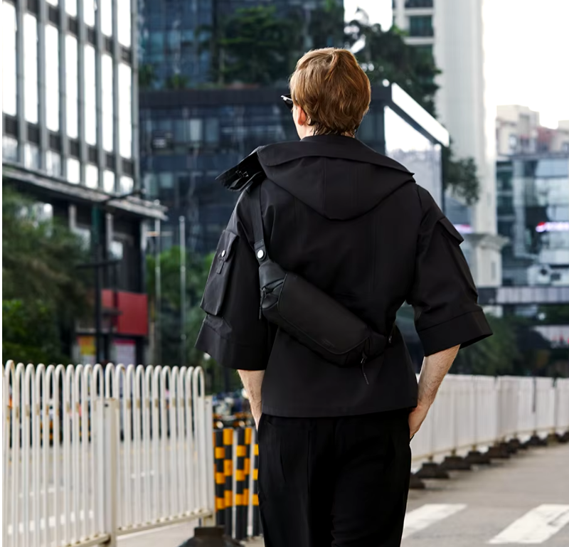 Trendy Unisex Waterproof Crossbody Bag