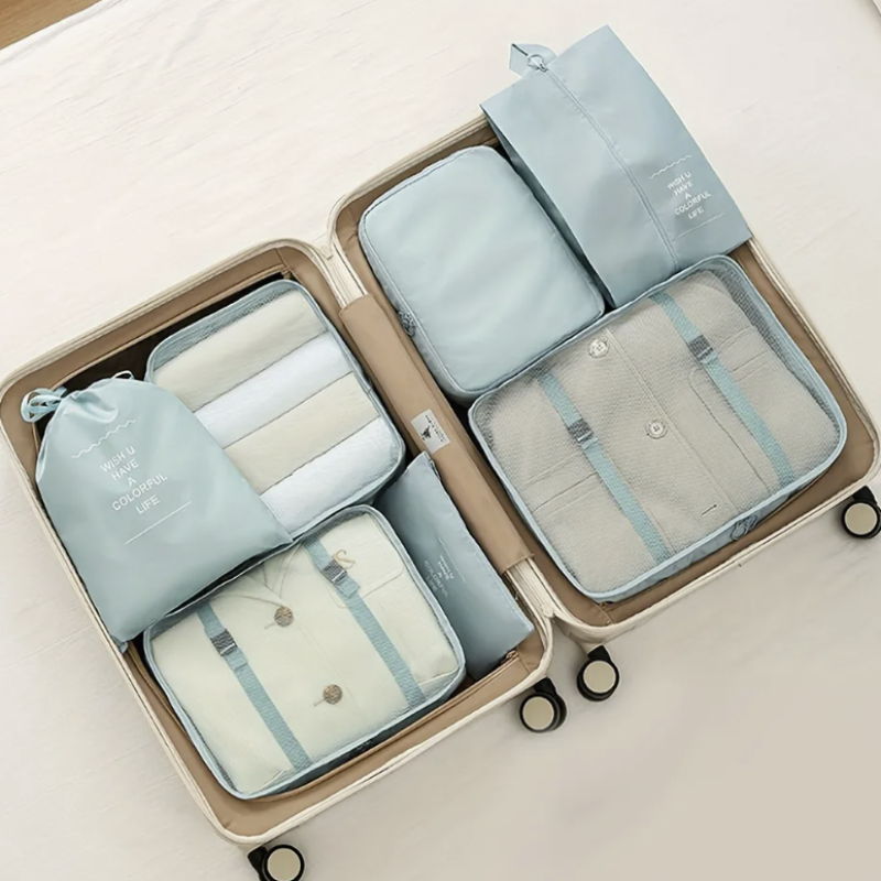 Eco-Friendly Travel Organizer Packing Cubes