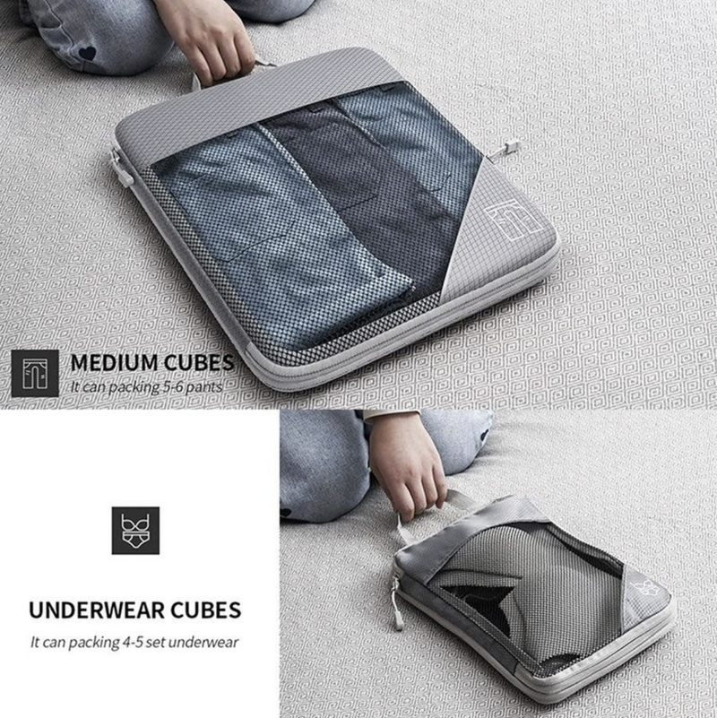 Space-Saving Compression Packing Cubes