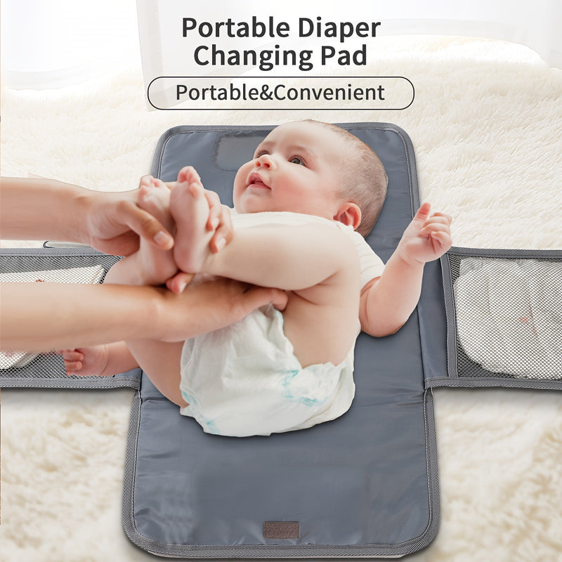 Portable Baby Changing Pad – Foldable & Waterproof Nappy Clutch